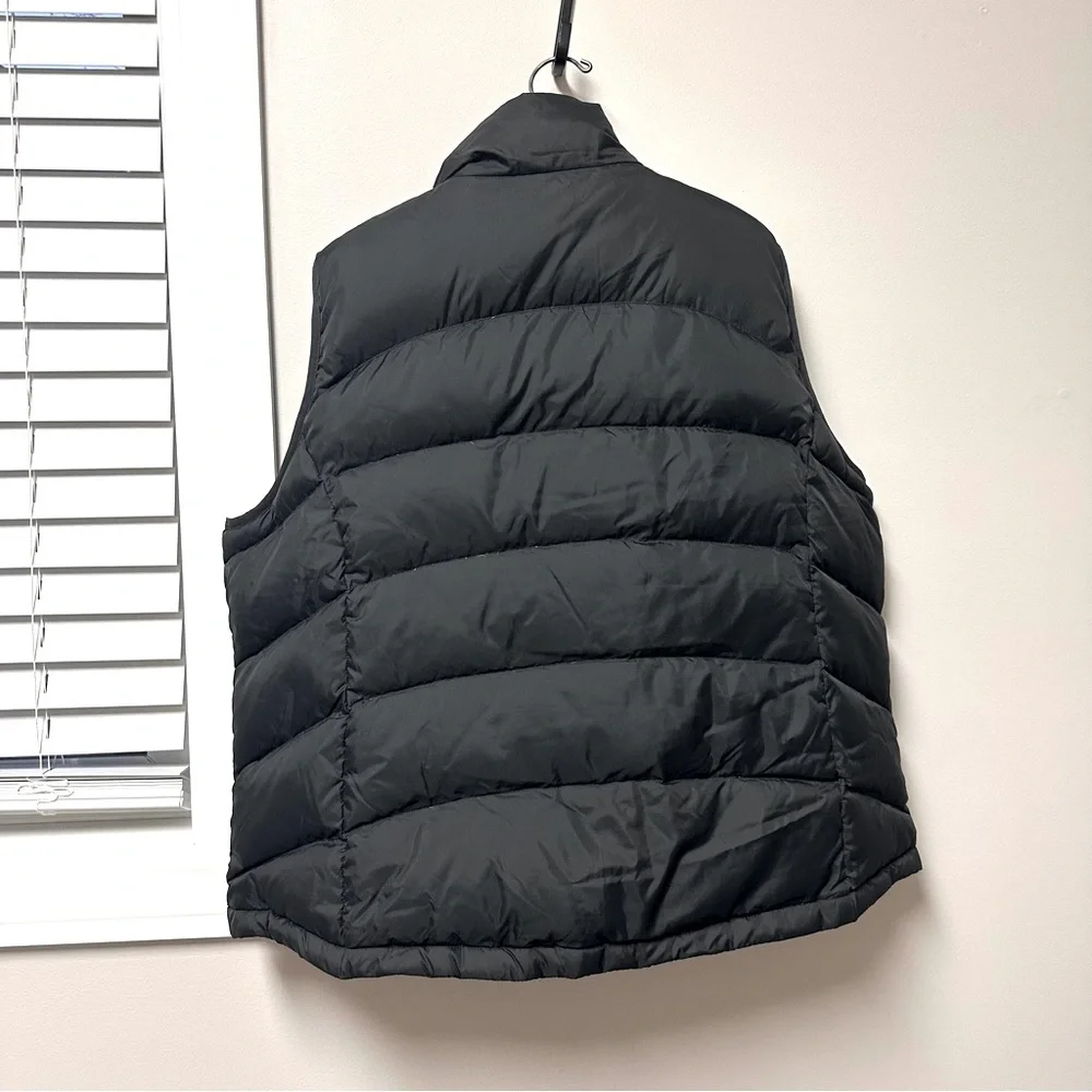 L.L.Bean Black Goose Down Vest Size 2XL - Warm, Lightweight, Excellent Condition